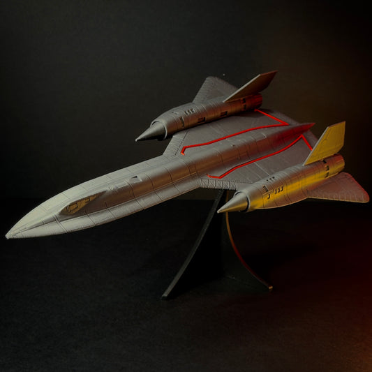 SR-71 Blackbird Model - Perfect for Display